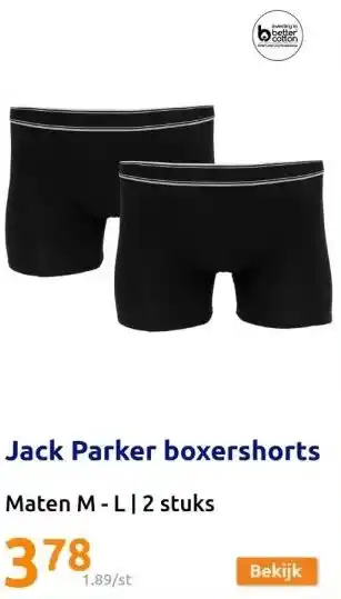 Action Jack Parker boxershorts aanbieding