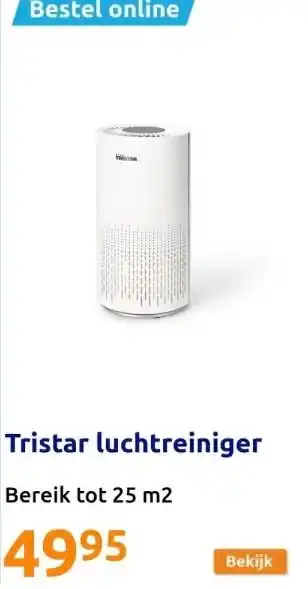 Action Tristar luchtreiniger aanbieding