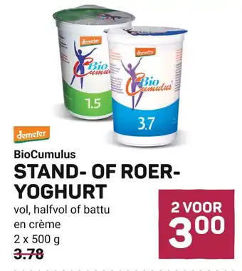 Ekoplaza BioCumulus STAND-OF ROERYOGHURT aanbieding