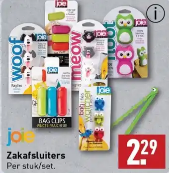 ALDI Zakafsluiters aanbieding