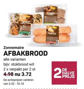 Ekoplaza Zonnemaire AFBAKBROOD aanbieding