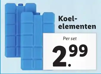 Lidl Koelelementen aanbieding