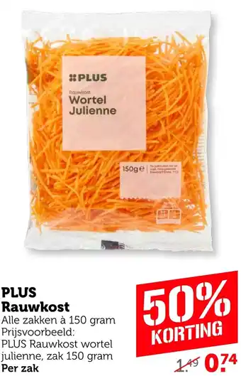 Coop Rauwkost aanbieding