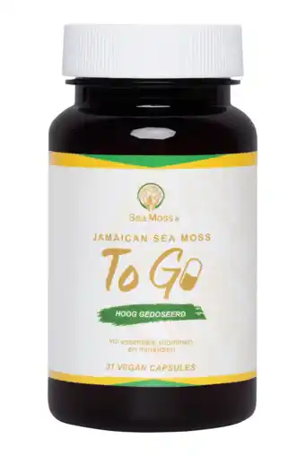 De Online Drogist Sea Moss Jamaican To Go Capsules aanbieding