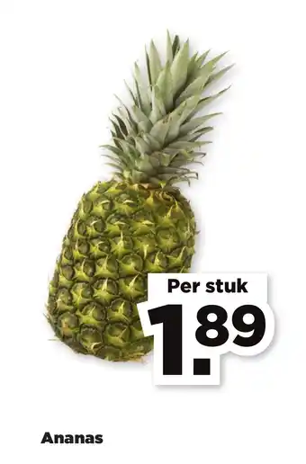 PLUS Ananas aanbieding