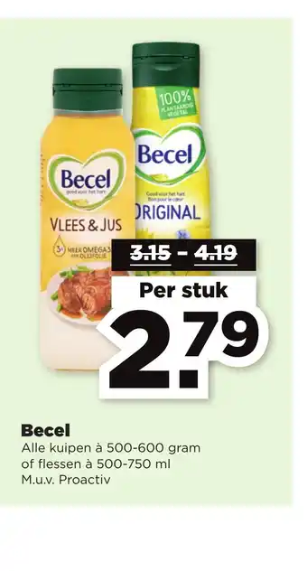 PLUS Becel aanbieding