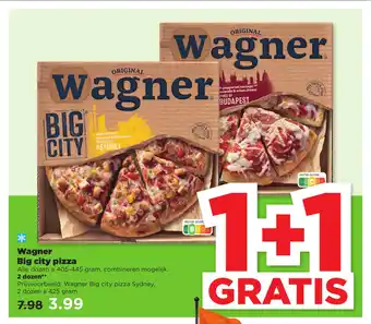 PLUS Wagner Big city pizza aanbieding