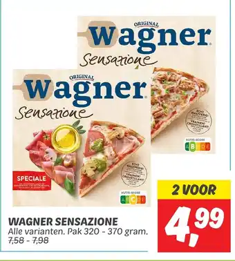 Dekamarkt WAGNER SENSAZIONE aanbieding