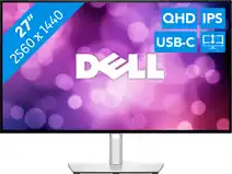 Bol.com Dell UltraSharp U2722D - QHD IPS Monitor - USB-C 15w - 27 inch aanbieding
