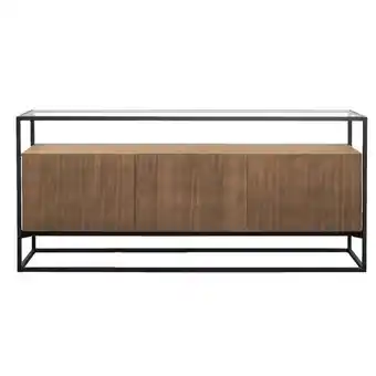 Leen Bakker Dressoir Michel - 180x45x80 cm - Leen Bakker aanbieding