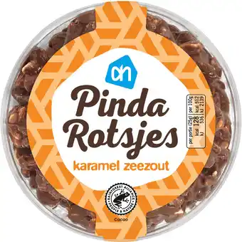 Albert Heijn AH Pindarotsjes karamel zeezout aanbieding