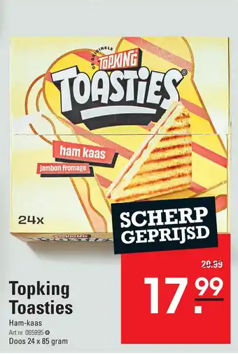 Sligro Topking Toasties aanbieding