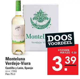 Sligro Monteluna Verdejo-Viura aanbieding