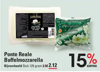 Sligro Ponte Reale Buffelmozzarella aanbieding