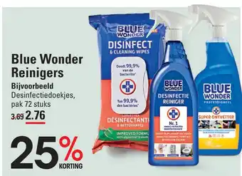 Sligro Blue Wonder Reinigers aanbieding