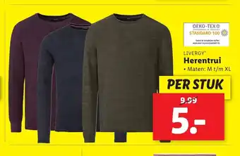 Lidl Livergy Herentrui aanbieding
