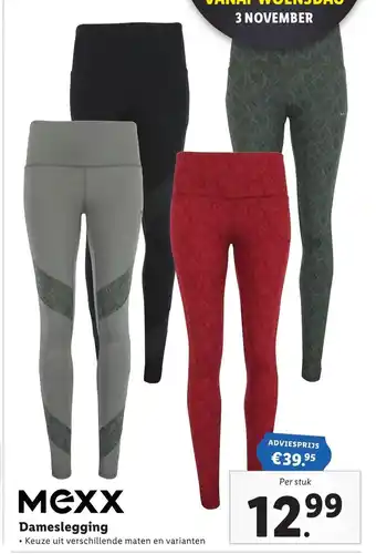 Lidl Mexx Dameslegging aanbieding