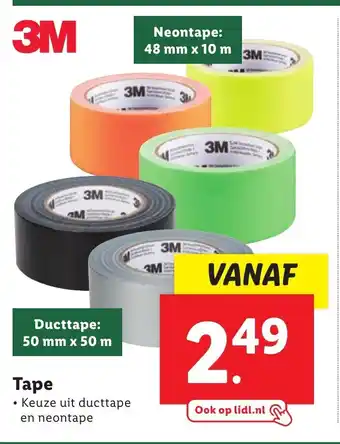 Lidl Tape 50 mm x 50 m aanbieding