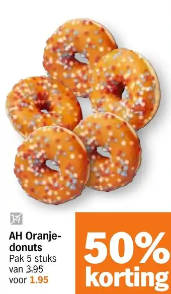 Albert Heijn Oranje Donuts aanbieding