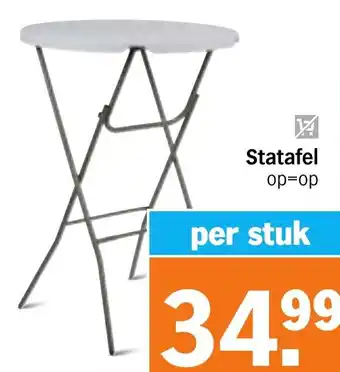 Albert Heijn Statafel aanbieding