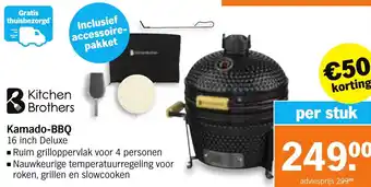 Albert Heijn Kitchen Brothers Kamado-BBQ aanbieding