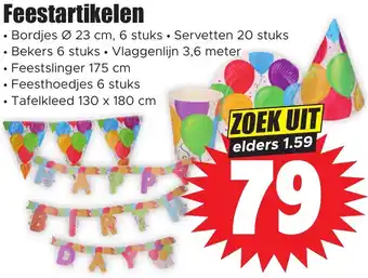 Dirk Feestartikelen aanbieding