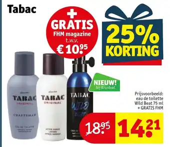 Kruidvat Tabac aanbieding