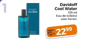 Trekpleister Davidoff cool water aanbieding