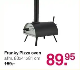 Karwei Franky Pizza oven afm. 83x41x81 cm aanbieding