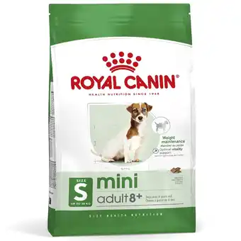 Zooplus 4kg Mini Adult 8+ Royal Canin Size Hondenvoer aanbieding