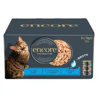 Zooplus 8x70g Encore Can Mix Fish Selection Multipack nat kattenvoer aanbieding