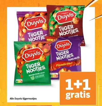 Albert Heijn Alle Duyvis tijgernootjes aanbieding