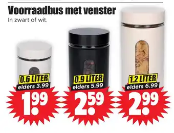 Dirk Voorraadbus met venster aanbieding