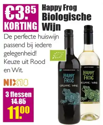 Gezond & Wel Happy Frog Biologische Wijn aanbieding