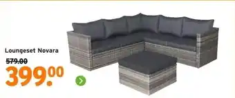 GAMMA Loungeset Novara aanbieding
