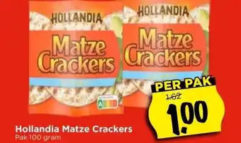 Vomar Voordeelmarkt Hollandia Matze Crackers aanbieding