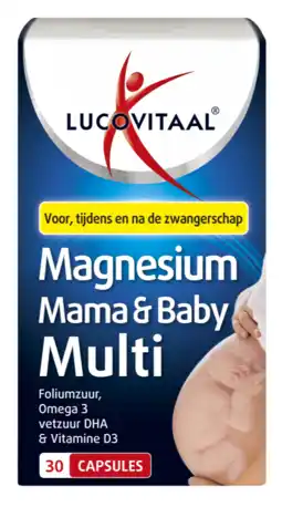 De Online Drogist Lucovitaal Magnesium Mama & Baby Multi Capsules aanbieding