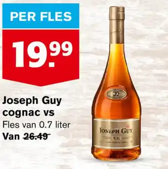 Hoogvliet Joseph Guy cognac vs 0.7 liter aanbieding