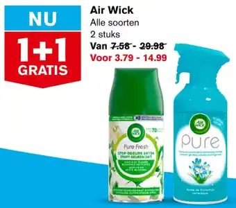 Hoogvliet Air Wick aanbieding