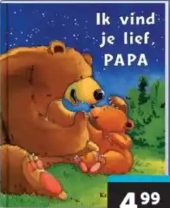 Boekenvoordeel Ik vind je lief papa aanbieding