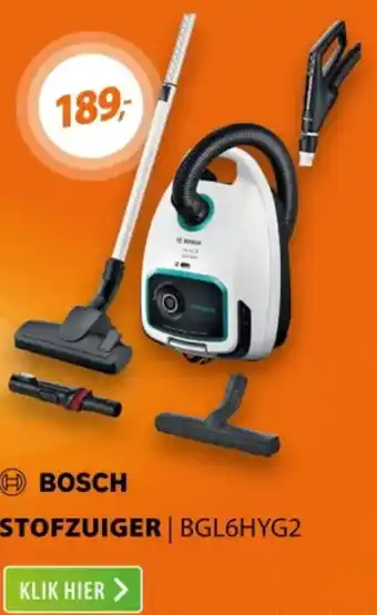 Expert BOSCH STOFZUIGER BGL6HYG2 aanbieding