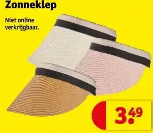 Kruidvat Zonneklep aanbieding