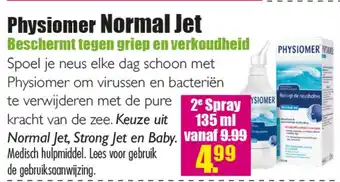 Gezond & Wel Physiomer Normal Jet 135ml aanbieding