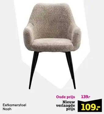 Leen Bakker Eetkamerstoel Noah aanbieding