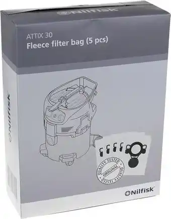 Bol.com NILFISK - STOFZUIGERZAK - ATTIX 30 - 5st. - 107419591 aanbieding