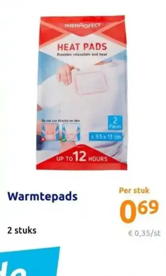 Action Warmtepads aanbieding