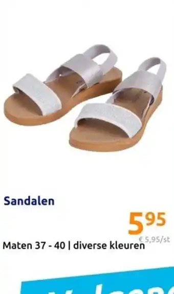 Action Sandalen aanbieding