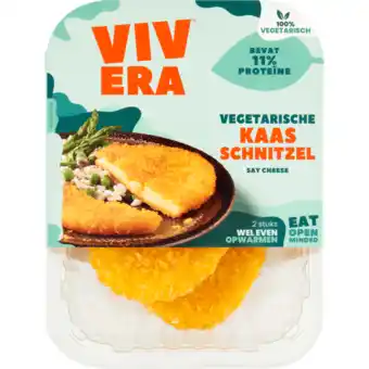 Jumbo Vivera Vegetarische Kaas Schnitzel 2 Stuks 150g aanbieding