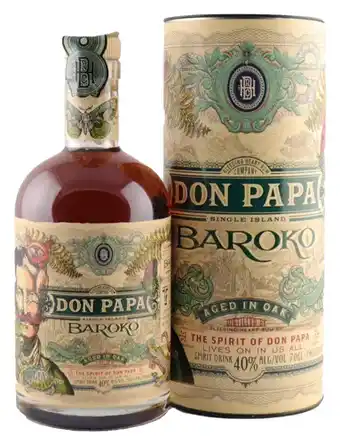 Gall & Gall Don Papa Baroko 70CL Mixen aanbieding