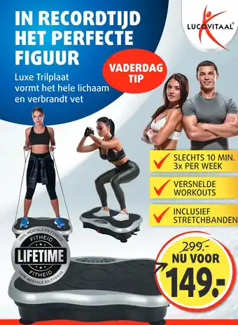 Lucovitaal Luxe Trilplaat aanbieding